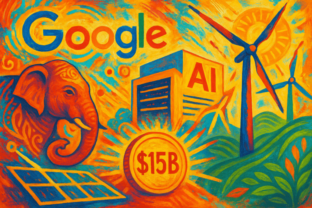 Google's $15 Billion Investment in India: Powering AI Infrastructure with Gigawatt-Scale Renewable Energy