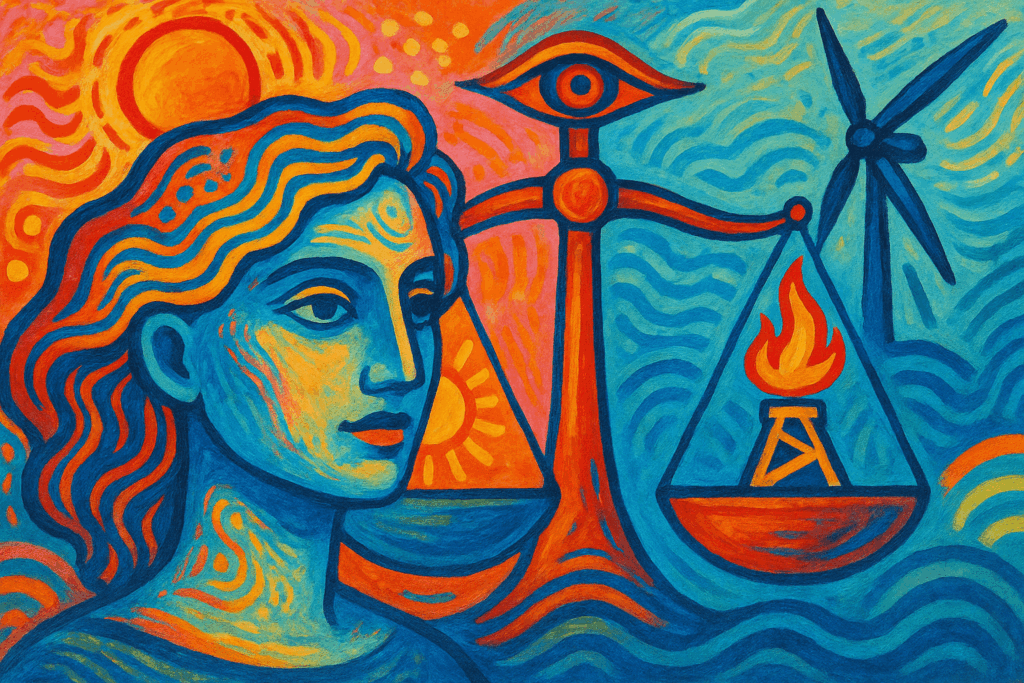 AI's Strategic Role in Balancing Renewable and Non-Renewable Energy Futures