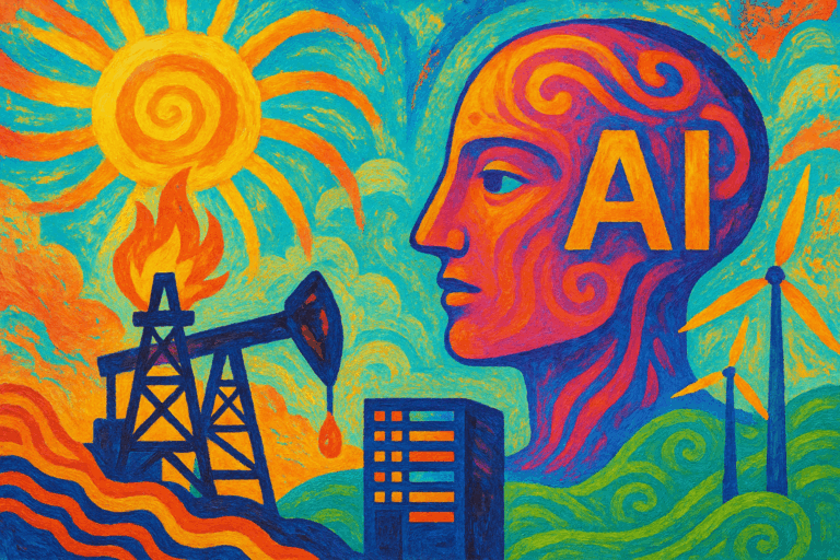 AI's Energy Footprint: Balancing Hydrocarbons and Renewables for Data Centers