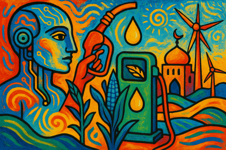 Saudi Arabia's Green Energy Future: AI Powers Biofuel Revolution